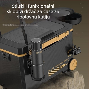 Sklopivi univerzalni držač za šalicu čaja i bocu vode za kutiju za kampiranje i ribolov