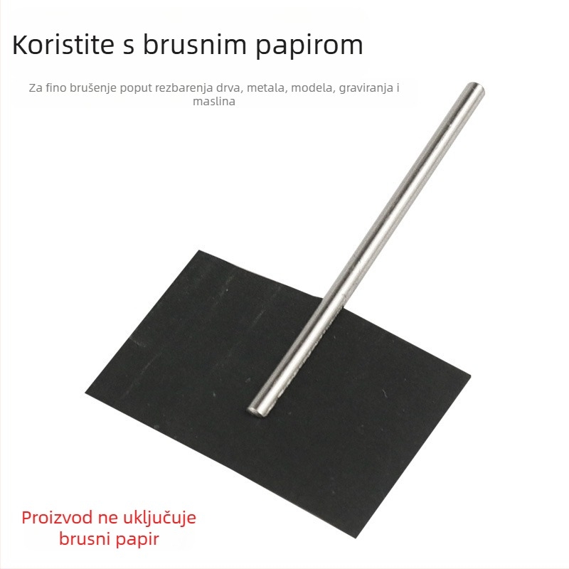 Alat za drvorez i poliranje korijena s klipom za brusni papir 2,35 mm, dvostruko funkcijski klip‑štap i štap s oblikom kišobrana
