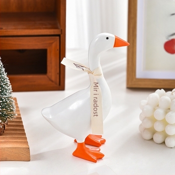 Slatka patka od smole s magnets za pohranu i DIY ukras