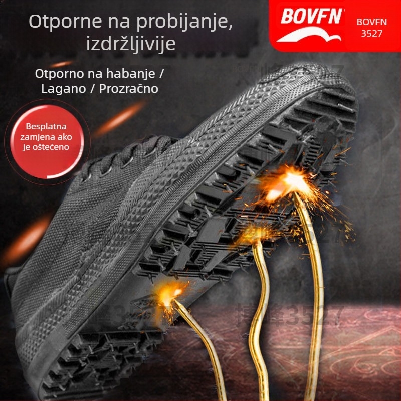 Kevlar zaštitne cipele otporne na probijanje za muškarce – protuklizne i otporne na habanje, radne cipele