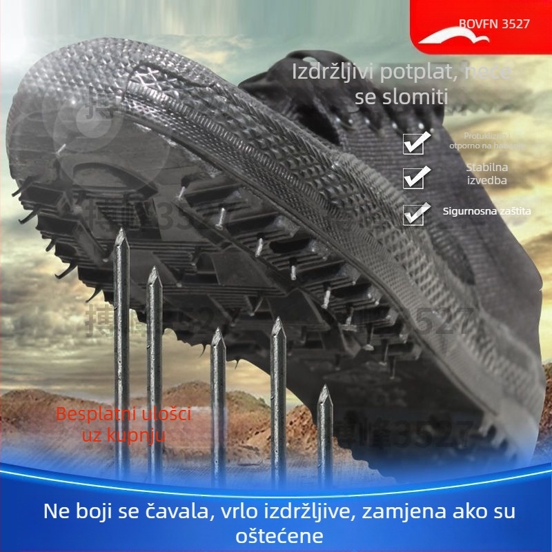 Kevlar zaštitne cipele otporne na probijanje za muškarce – protuklizne i otporne na habanje, radne cipele