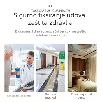 Izdržljive trake za ograničenje udova za ruke i noge, prozračna fiksacijska traka za ležeće starije bolesnike