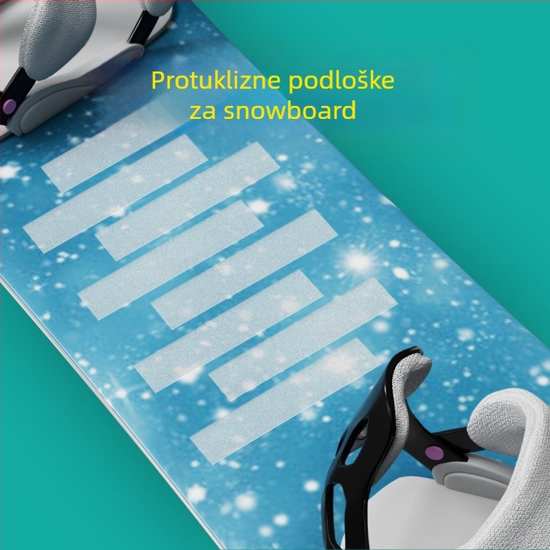 Traka za stepenice s uzorkom liči, anti-slip, samoljepljiva, PEVA guma, duljina 5 m