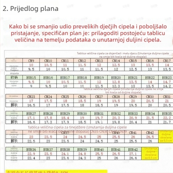Dječje cipele u princeskom stilu s mašnicom, elastični slip-on, ravne cipele s lijepim cvjetnim uzorkom