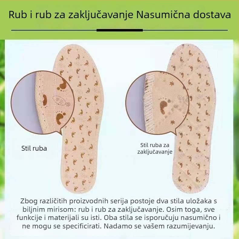 Buyun 1301 Deodorirajuće ulošci za cipele – osvježavajući miris, prozračni i upijajući, za sve sezone, za muškarce i žene