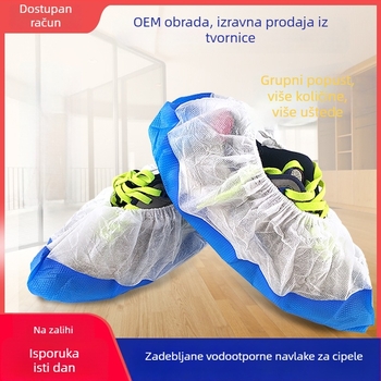 Jednokratne navlake za cipele, vodootporne i prozračne, s debelim premazom, protuklizne, za vanjsku upotrebu, gradilišta, dom i farme