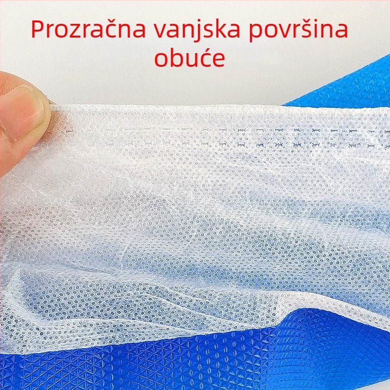 Jednokratne navlake za cipele, vodootporne i prozračne, s debelim premazom, protuklizne, za vanjsku upotrebu, gradilišta, dom i farme