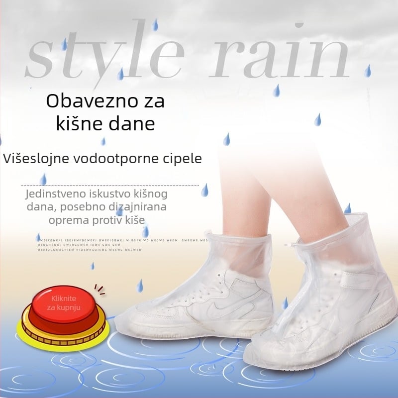 Vodootporne navlake za cipele, protuklizne, s debelim potplatom, za planinarenje, putovanja i aktivnosti na otvorenom