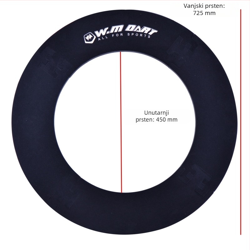 Zaštita zida za dartboard od EVA materijala, protuklizni zidni panel, univerzalna zaštita za dartboard za barove i klubove