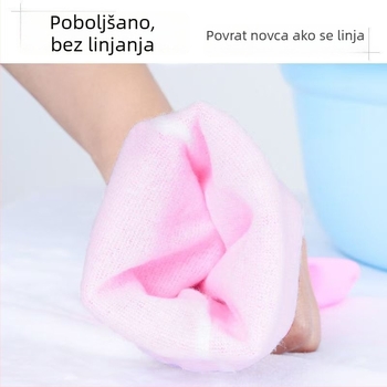Lateks rukavice s flis podstavom, debele za kućne poslove i pranje suđa u kuhinji, otporne na ulje