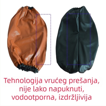 PVC vodootporni rukav, crno-crvena kompozitna konstrukcija, otporan na ulje, kiseline i lužine, deblji i produžen za rad s kamenom