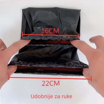 PVC vodootporni rukav, crno-crvena kompozitna konstrukcija, otporan na ulje, kiseline i lužine, deblji i produžen za rad s kamenom