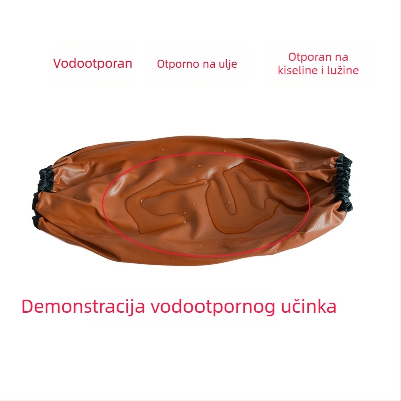 PVC vodootporni rukav, crno-crvena kompozitna konstrukcija, otporan na ulje, kiseline i lužine, deblji i produžen za rad s kamenom
