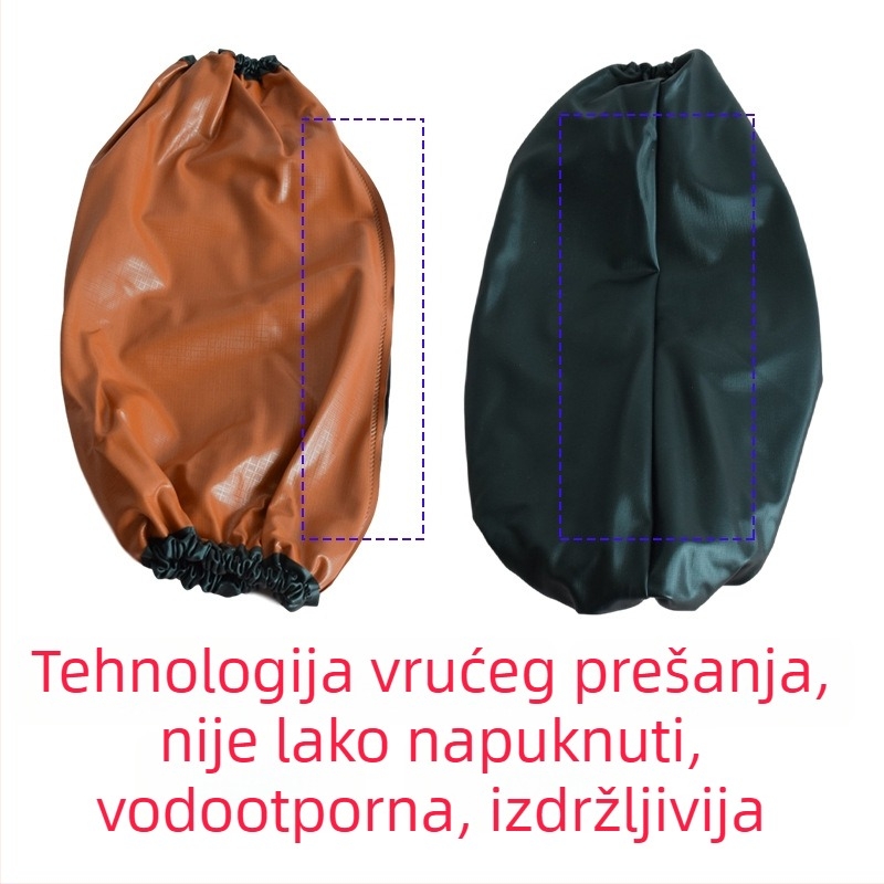 PVC vodootporni rukav, crno-crvena kompozitna konstrukcija, otporan na ulje, kiseline i lužine, deblji i produžen za rad s kamenom