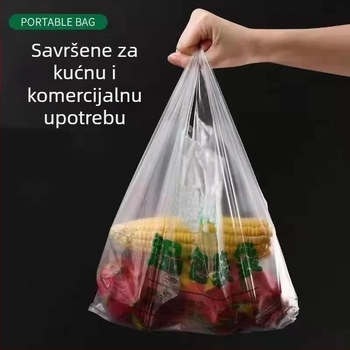 Debljane plastične vrećice za pakiranje hrane, višekratne upotrebe, veleprodaja