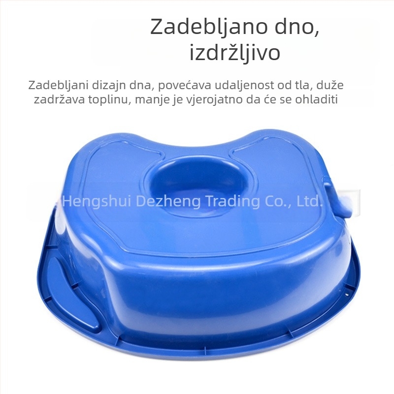 Debeli bazen za pranje kose u krevetu, kućna upotreba, ležeći položaj, za bolesnike, starije osobe, trudnice i majke poslije poroda