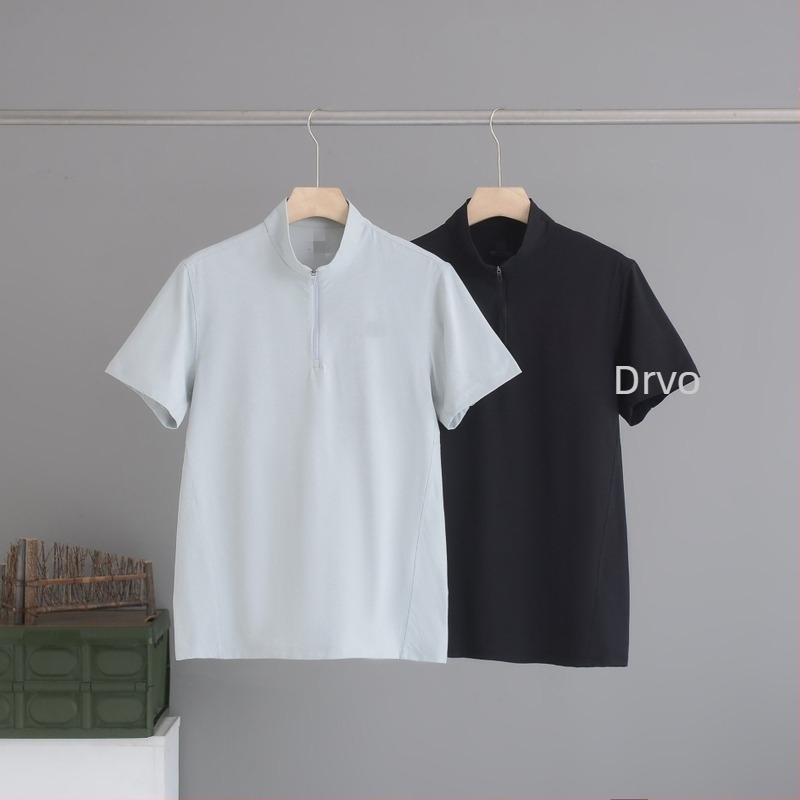 Pamučna polo majica od piqué materijala, brzo sušenje, kratki rukavi, prilagođen kroj, 3D kroj, poluzip zatvarač, prozračna i odvlaži vlagu