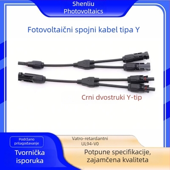 Y-tip fotonaponski kabel s konektorima 2-u-1 i 3-u-1