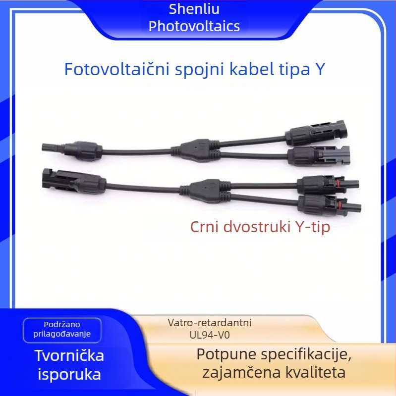 Y-tip fotonaponski kabel s konektorima 2-u-1 i 3-u-1
