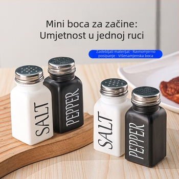 Staklene posudice za začine s rupicama – set od 2 komada, kuhinjski dozatori