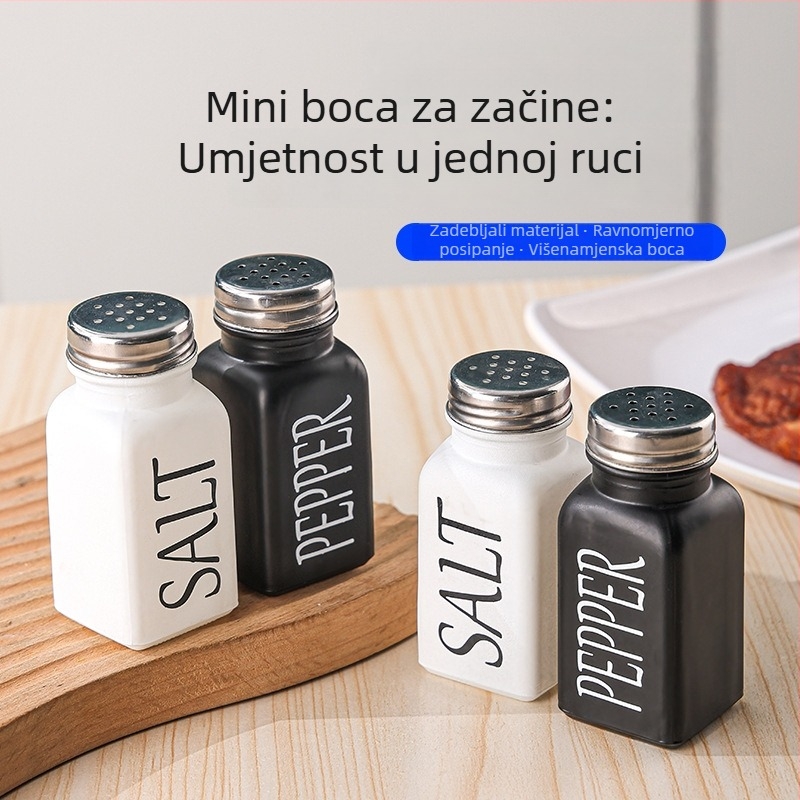 Staklene posudice za začine s rupicama – set od 2 komada, kuhinjski dozatori