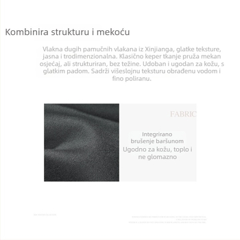 Ženske hlače s visokim strukom od pamuka-elastana, mikro-flare kroj, uski kroj, svestrane, vizualno produljuju siluetu