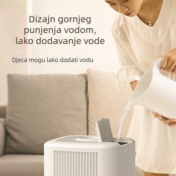 Yujie Ultrazvučni komercijalni ovlaživač, 18 L, visok oblak magle, za prostore iznad 60 m², 3 mlaznice magle, daljinsko upravljanje, 8+ sati timera, zaštita pri niskom nivou vode i nestanku struje, ABS plastično kućište
