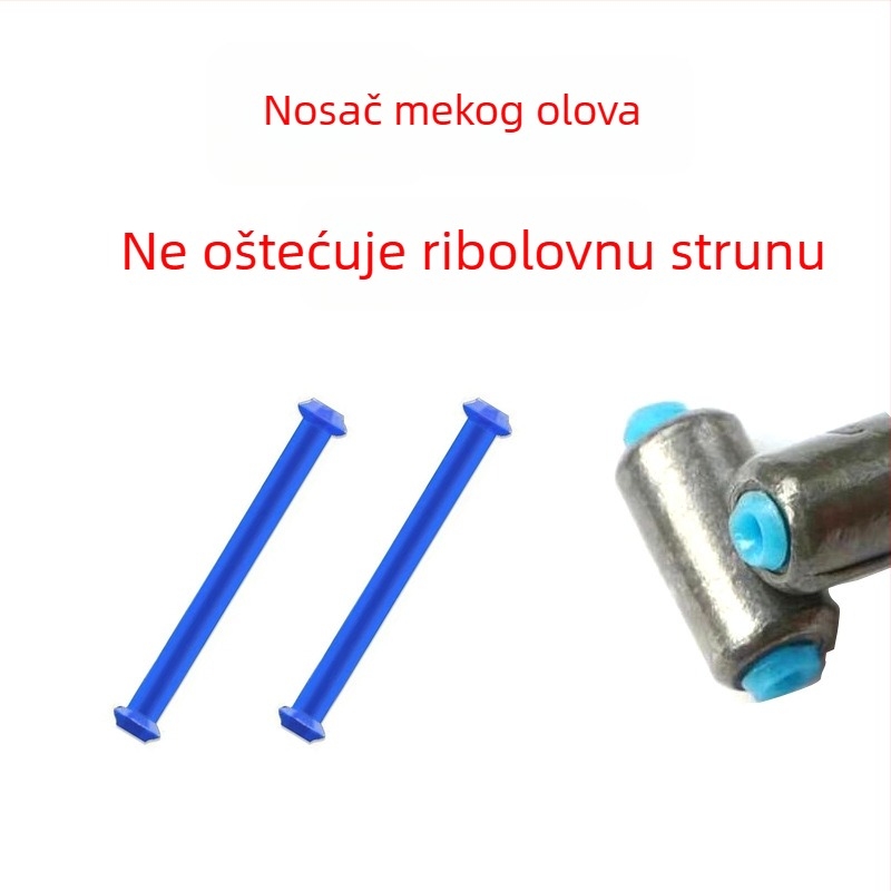 Kalibrirane olovne težine, u rasutom pakiranju, nježne prema ribarskoj liniji