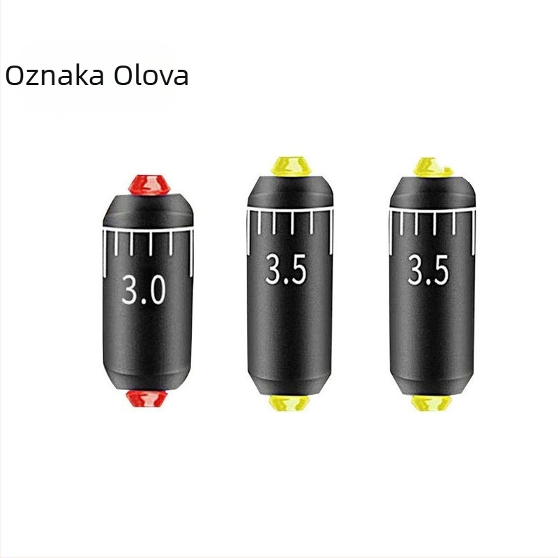 Kalibrirane olovne težine, u rasutom pakiranju, nježne prema ribarskoj liniji