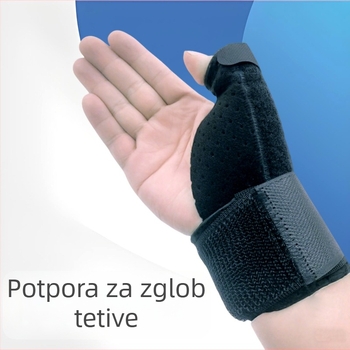 Unisex zaštita zapešća za sport s zaštitom palca i podrškom tetiva