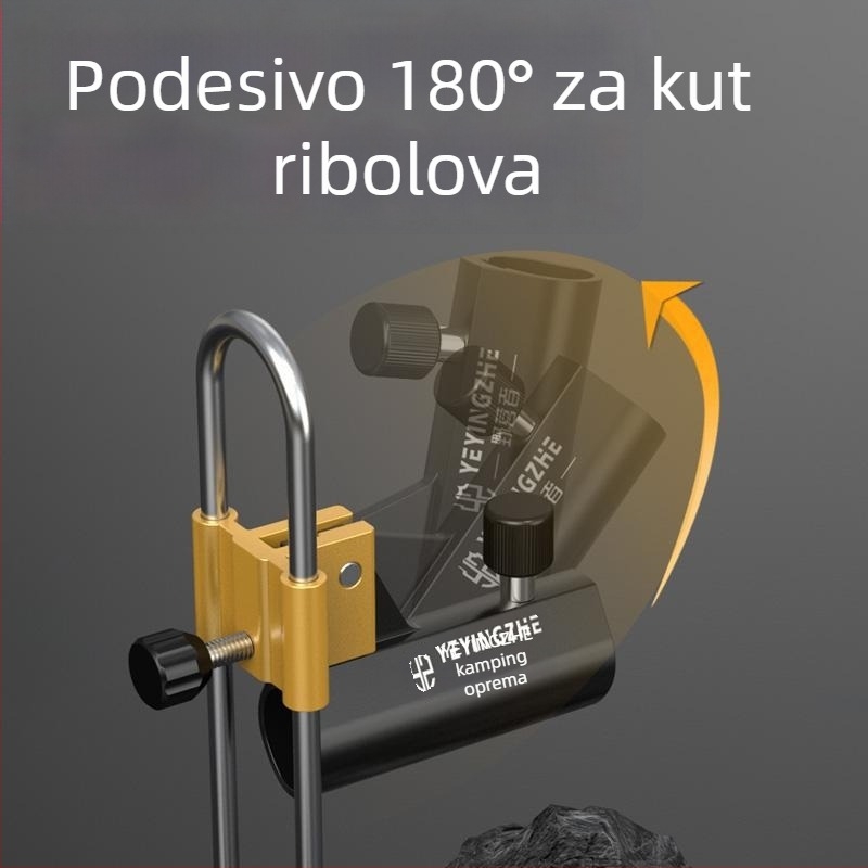Camper Univerzalni stalak za štap za ribolov na tlo s podesivim držačem