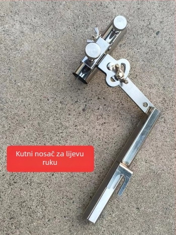 Kovinski kutni nosač za ribarsku stolicu i kutiju s priborom, dodatna oprema za ribolov, nosač za štap