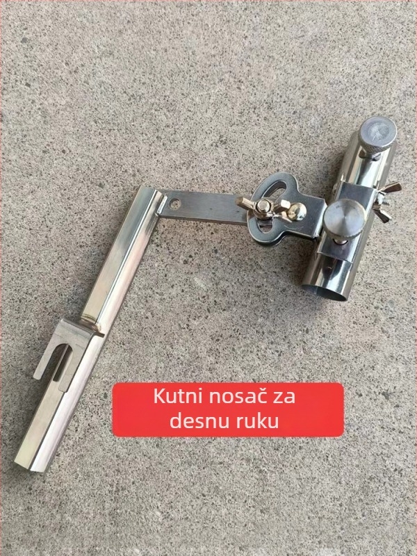 Kovinski kutni nosač za ribarsku stolicu i kutiju s priborom, dodatna oprema za ribolov, nosač za štap