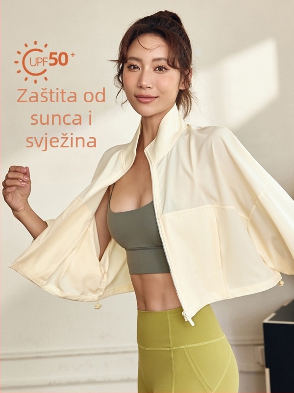 2025 Ženski lagani ljetni komad za zaštitu od sunca UPF50+ prozračan za outdoor aktivnosti