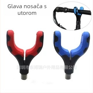 Europski stil ribolovni rig sa silikonskom glavom s utorom i zemaljskim nosačem