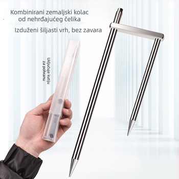 Plug baze za kišobran, 12 mm, od nehrđajućeg čelika/željeza, univerzalna kompatibilnost