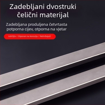 Stalak za kišobran od nehrđajućeg čelika za ribolov, otporan na vjetar, sa debelim nogama, veliki univerzalni nosač