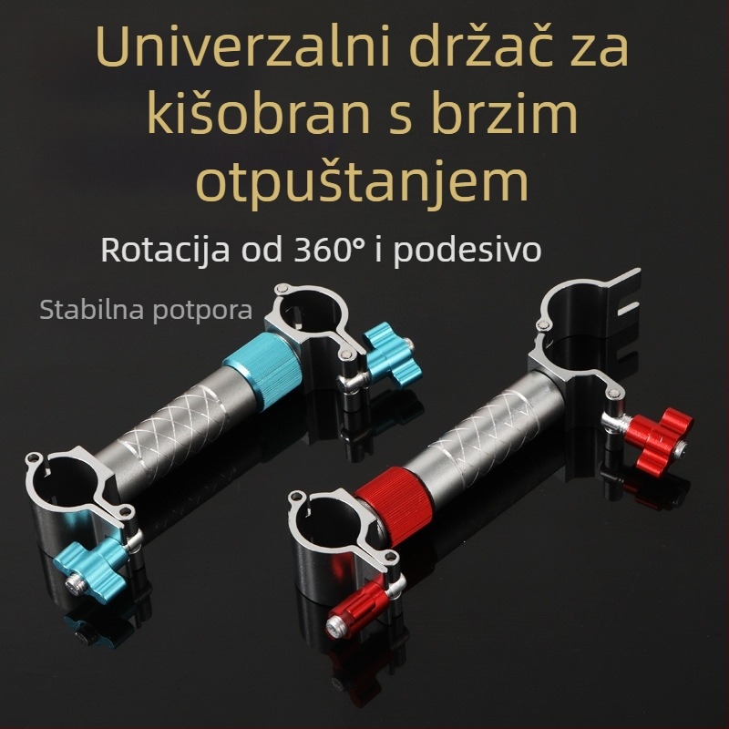 Izdržan držač kišobrana za ribarski stolac uz dodatke, poseban držač kišobrana za ribolov, oprema za ribolov i kutija