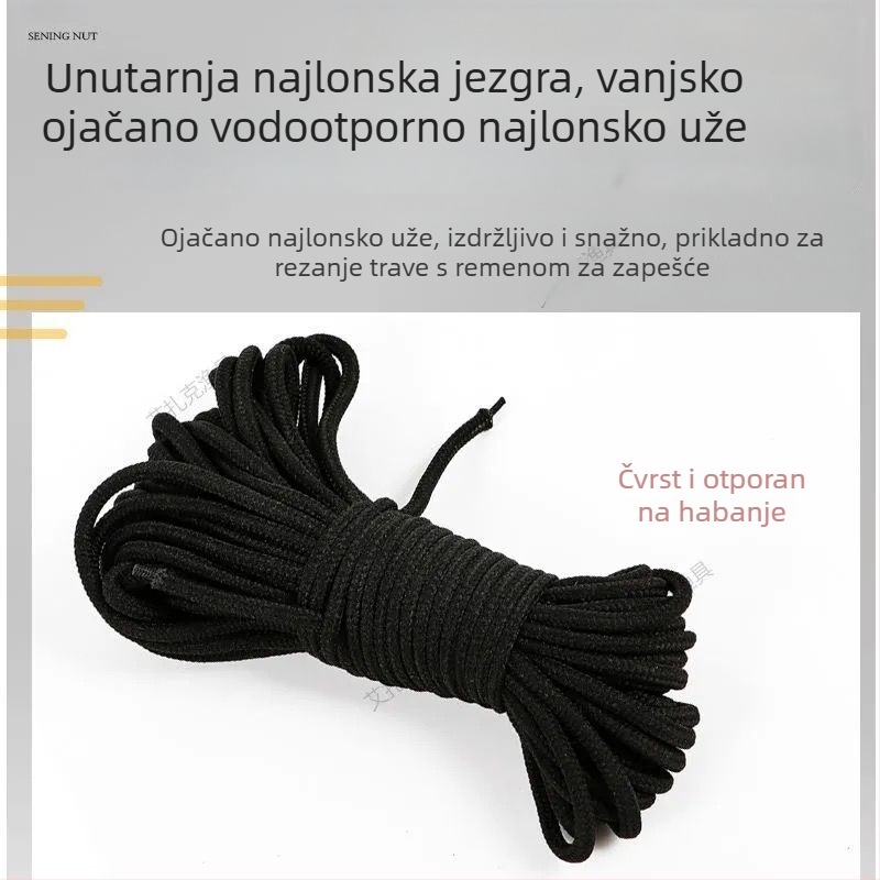 Sklopivi nož za vodenu vegetaciju za ribolov, teški nož od nehrđajućeg čelika za čišćenje ribolovnih mjesta