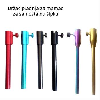 Držač posude za mamac za kutiju za ribolov – držač s jednim štapom / jednim cijev