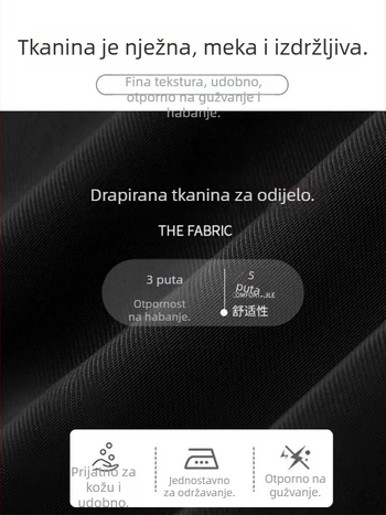 Crne ženske hlače s visokim strukom i širokim nogavicama, casual i uredski stil, jesen 2025, plus veličina