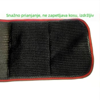 Prozračan elastični pojas za struk, sportska podrška, tanak trbuh pojas, poliester