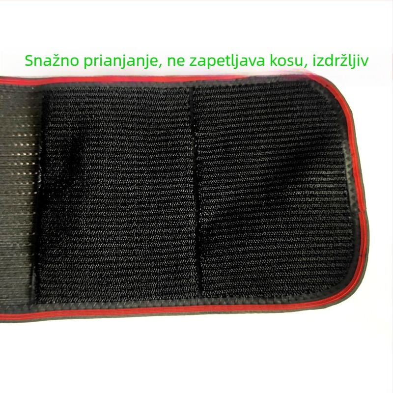 Prozračan elastični pojas za struk, sportska podrška, tanak trbuh pojas, poliester