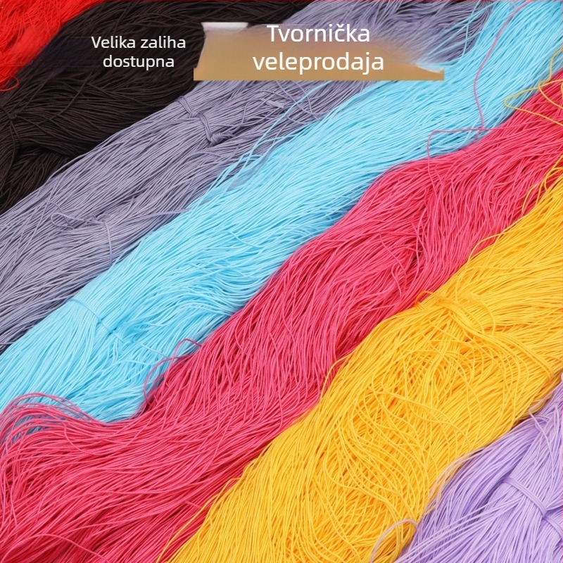 No. 72 jade niti – kompletni paket, nit za privjesak, konac za narukvicu, ručno tkan konac za zanate, DIY materijali