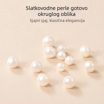 Prirodni biseri slatkovodni – labave perle za DIY nakit: narukvice, ogrlice i naušnice; distancijske perle