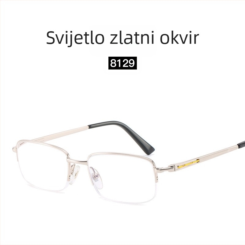 Xiangzhan naočale za čitanje s zaštitom protiv plavog svjetla, unisex, kvadratne pune okvire, leće od smole, zaštita od zračenja i UV