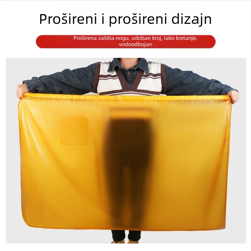 Mekana kožna pregača, vodootporna i otporna na ulje, kuhinjska, unisex veličine, za morsku hranu, kantinu i radove na kamenu