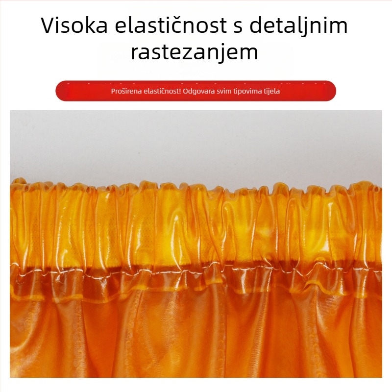 Mekana kožna pregača, vodootporna i otporna na ulje, kuhinjska, unisex veličine, za morsku hranu, kantinu i radove na kamenu