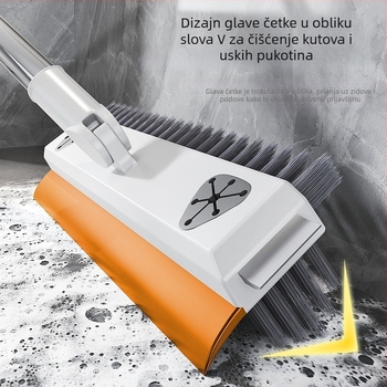 Četka za pod kupaonice, tri u jednom — čišćenje bez mrtvih kutova, višenamjenska magična metla