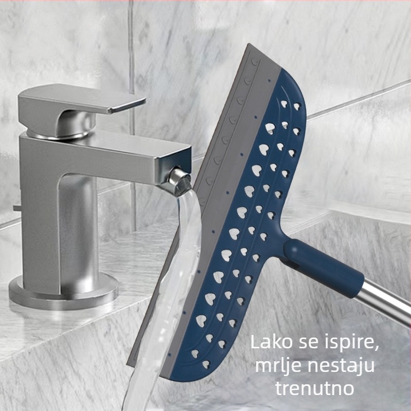 Silikonska metla za uklanjanje vode, glava 28 cm, poboljšani kućni alat za čišćenje kupaonice